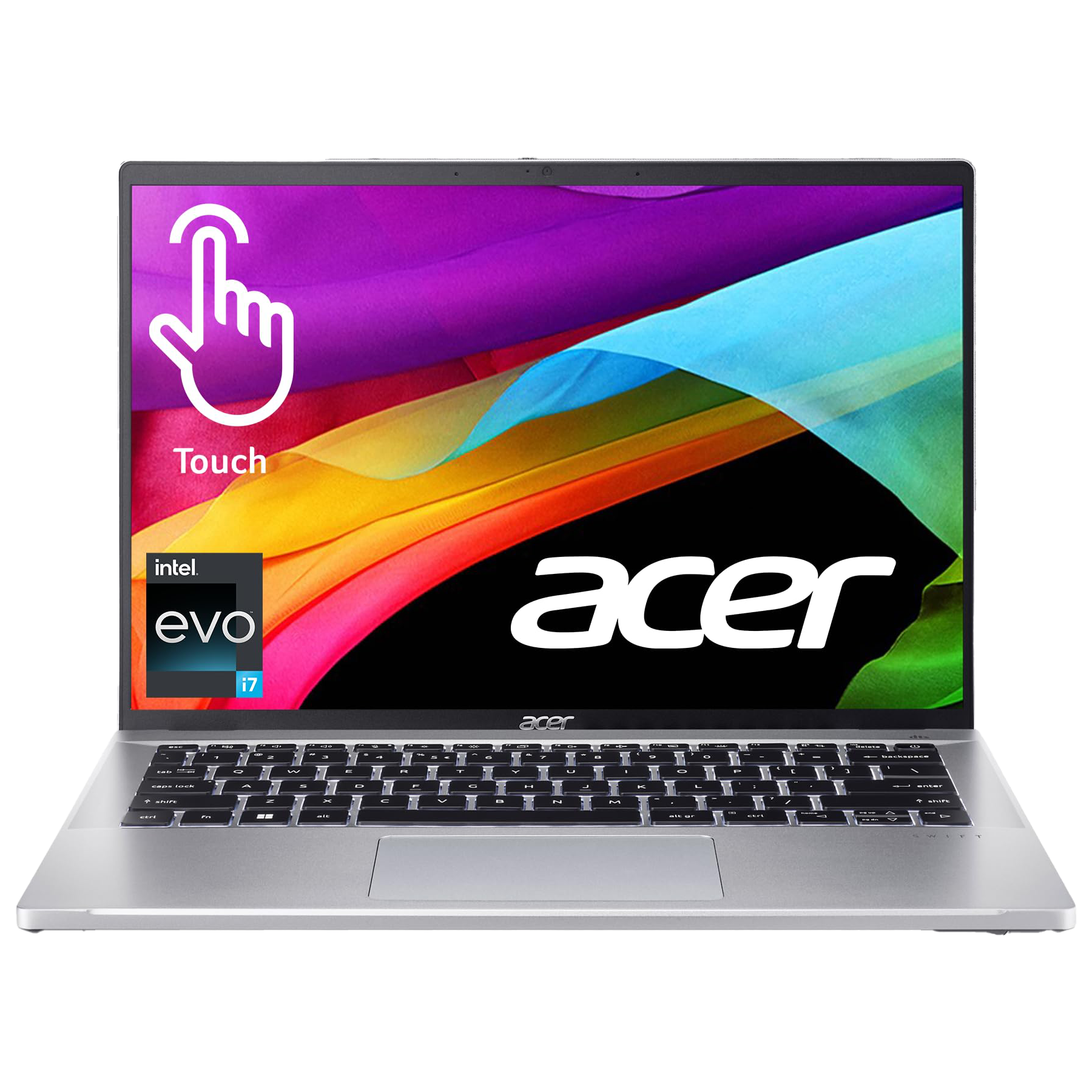 Front view of the Acer Swift Go