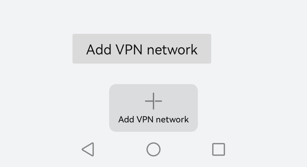 Android add VPN network