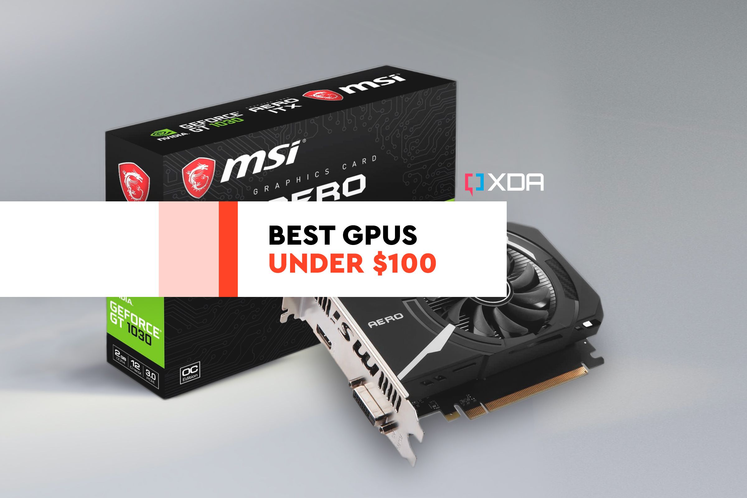 Best GPUs under $100