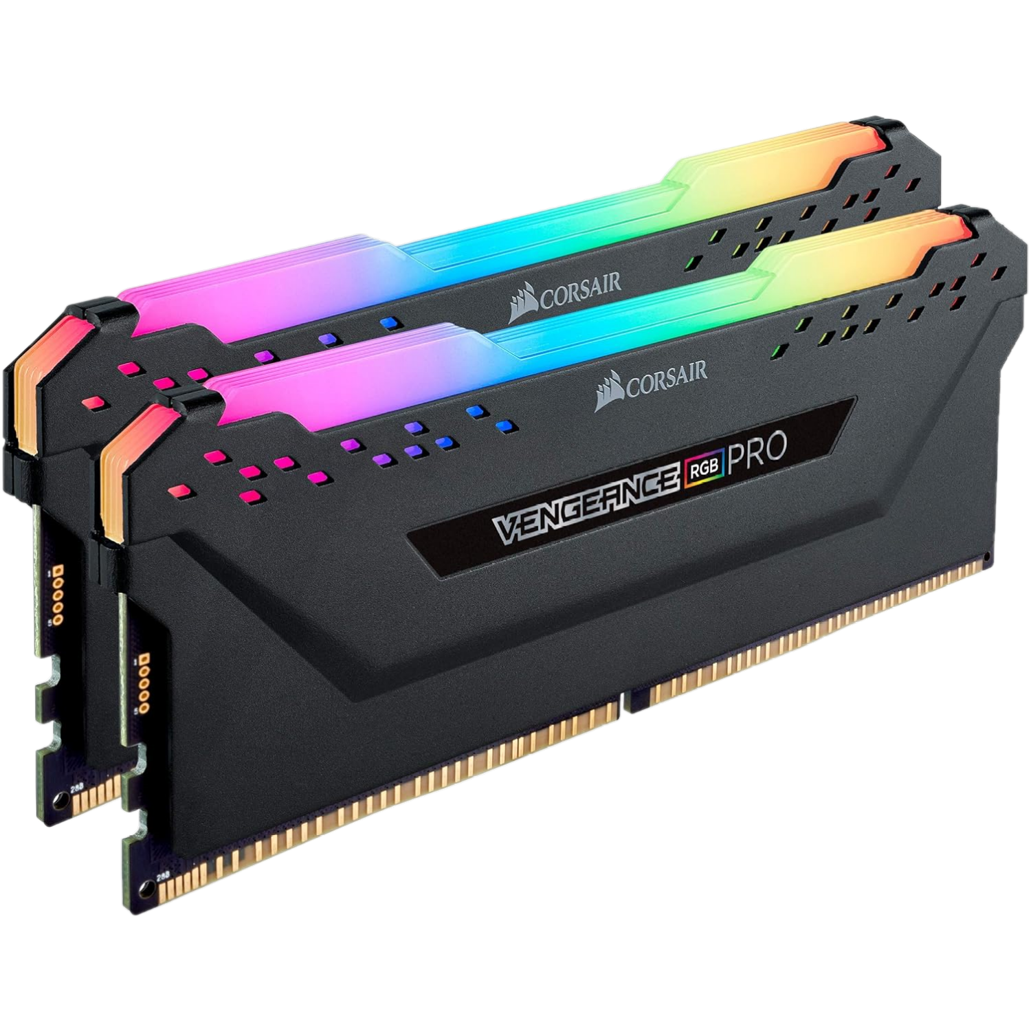 Representación en blanco del kit de módulo ficticio para RAM Corsair Vengeance Pro