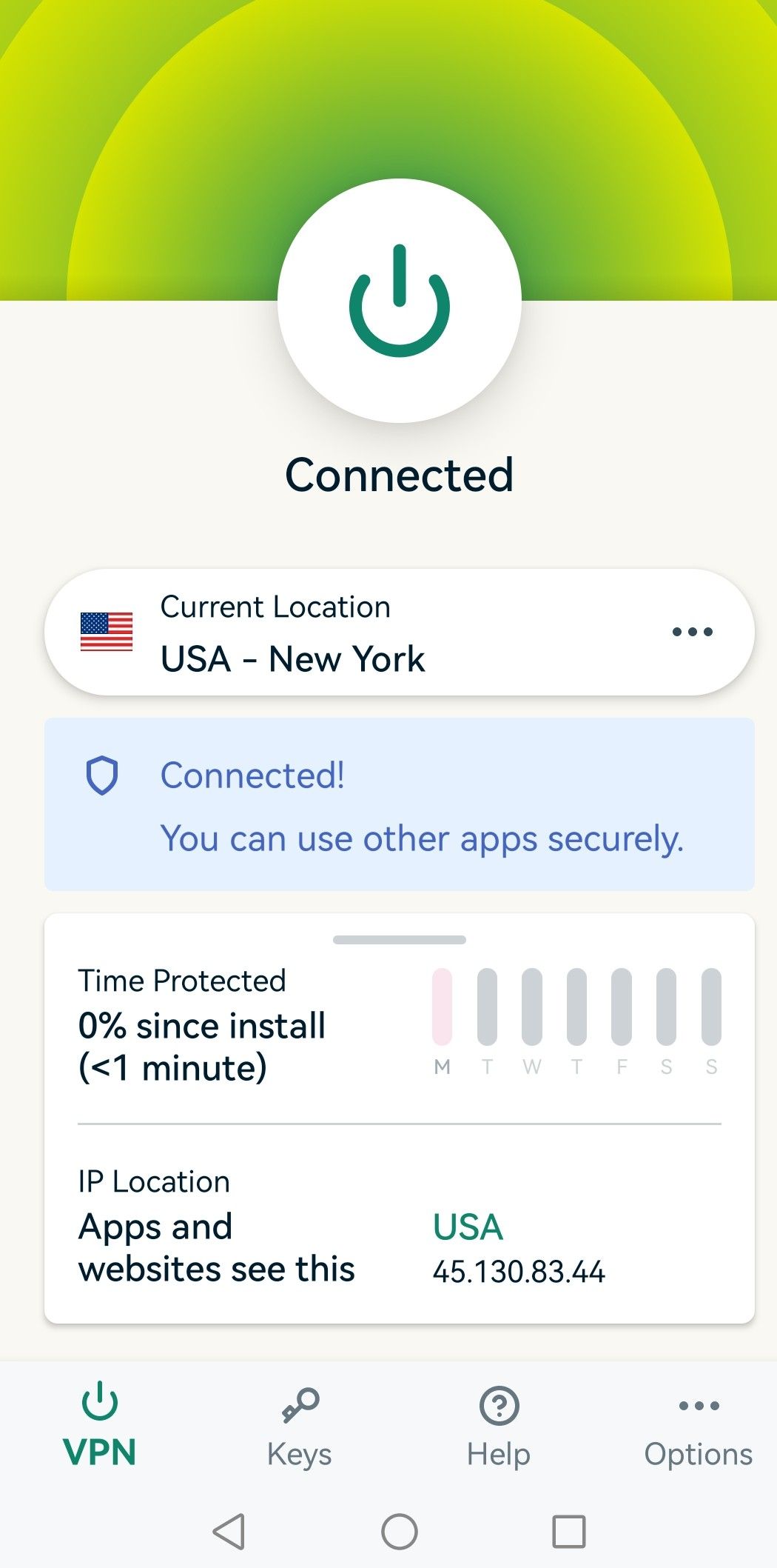 Expressvpn Connected Android 