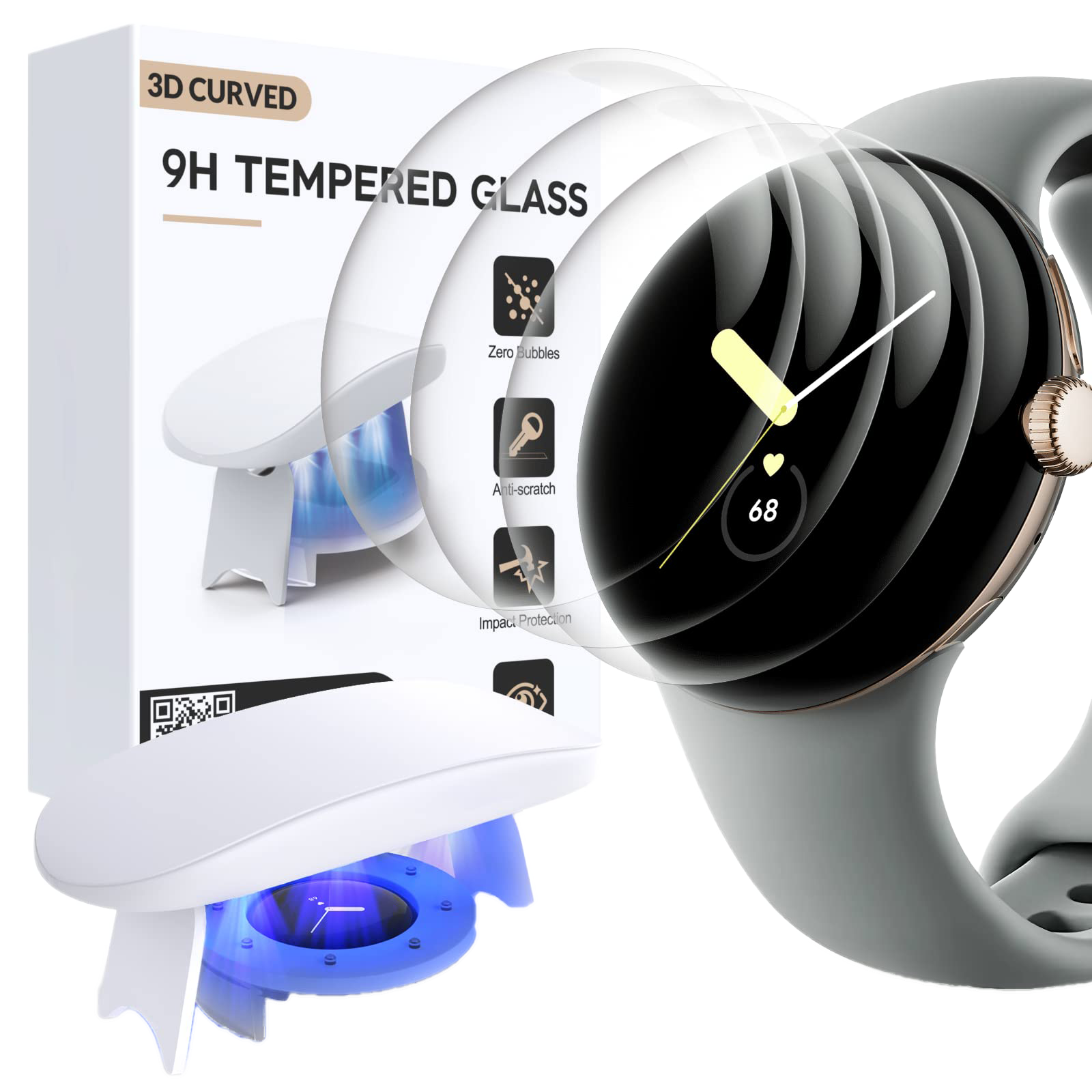 Best screen protectors for the Google Pixel Watch 2 in 2023