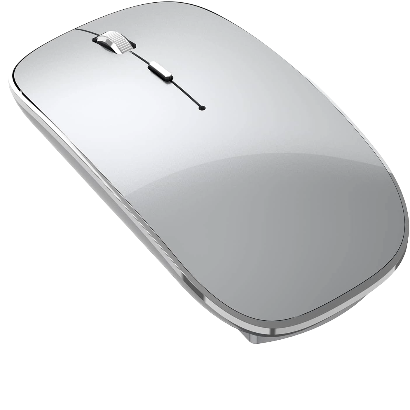A render of the Halpit USB-C Wireless Mouse on a transparent background.