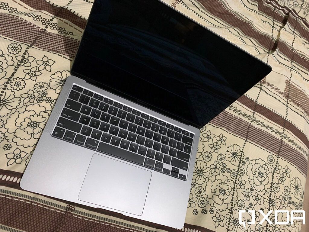 A clean MacBook Air