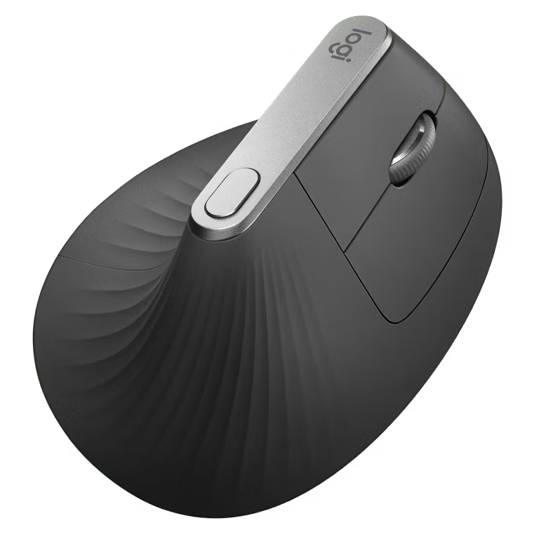 Top down render of the Logitech MX Vertical