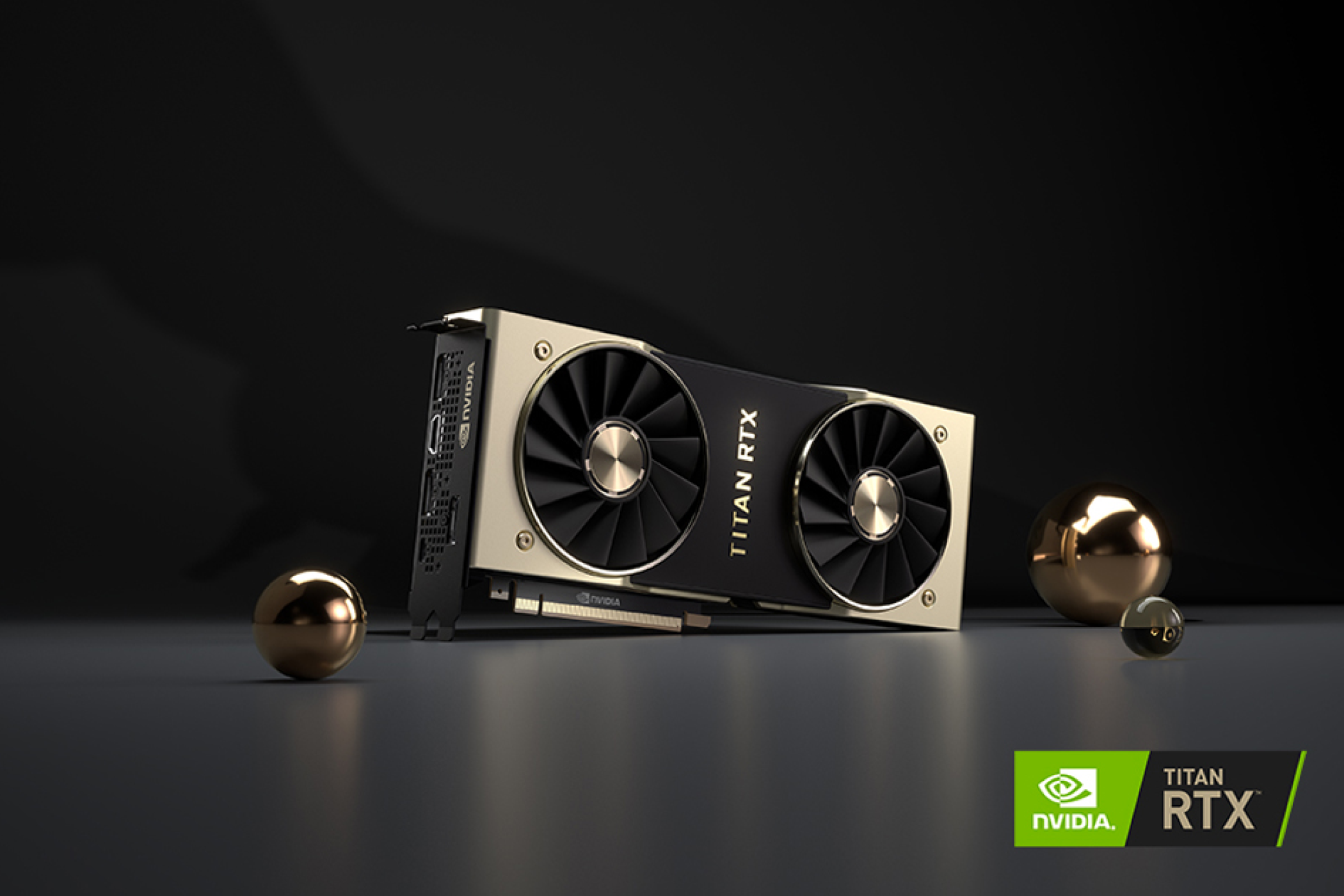 Tarjeta gráfica Nvidia Titan RTX.