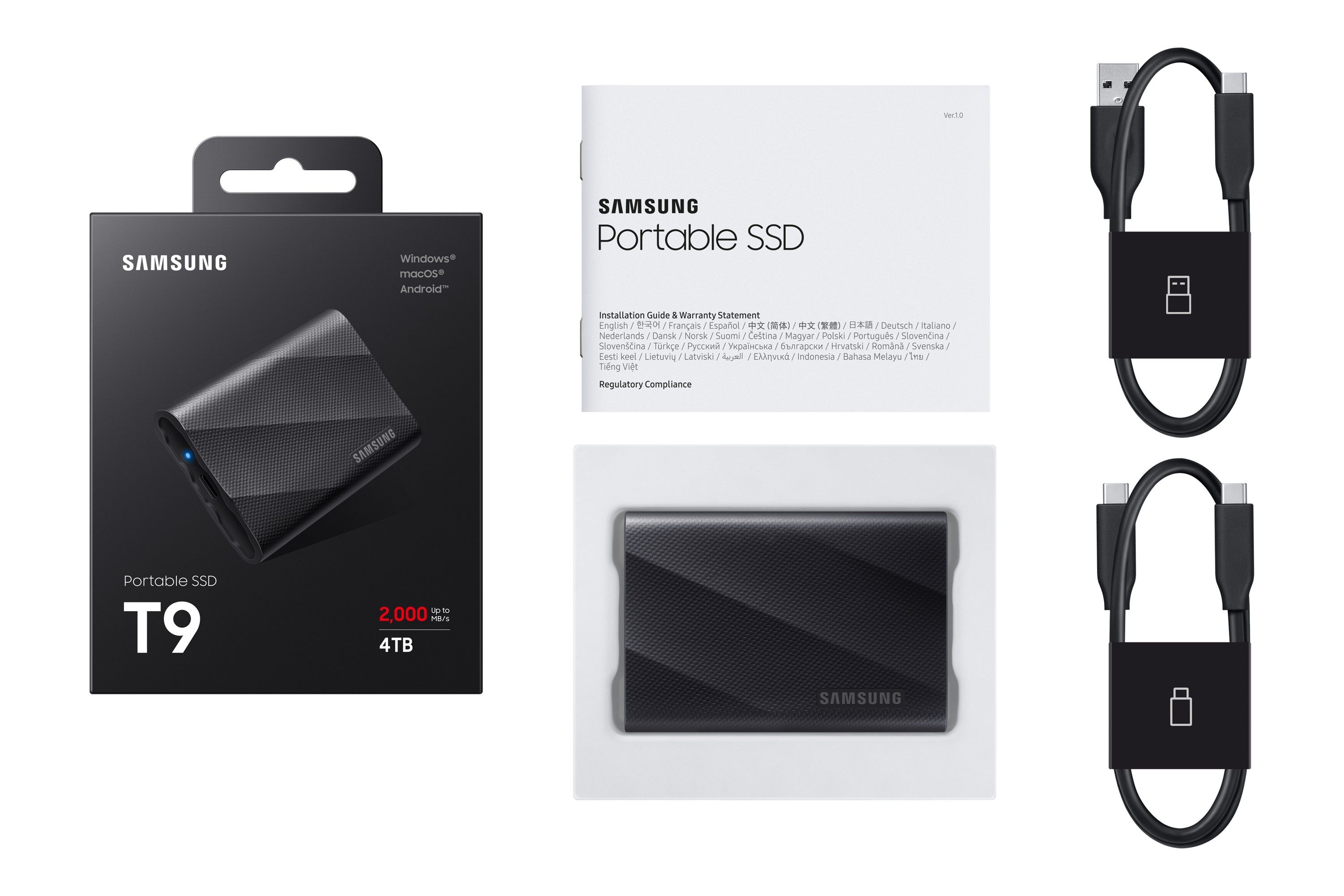 The Samsung T9 portable SSD has arrived with nearly double the read speed  of the T7 and more - Neowin