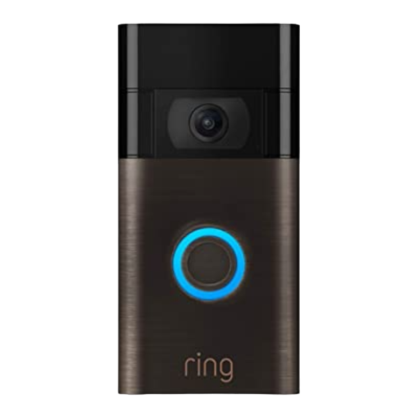 Una representación del timbre con video Ring