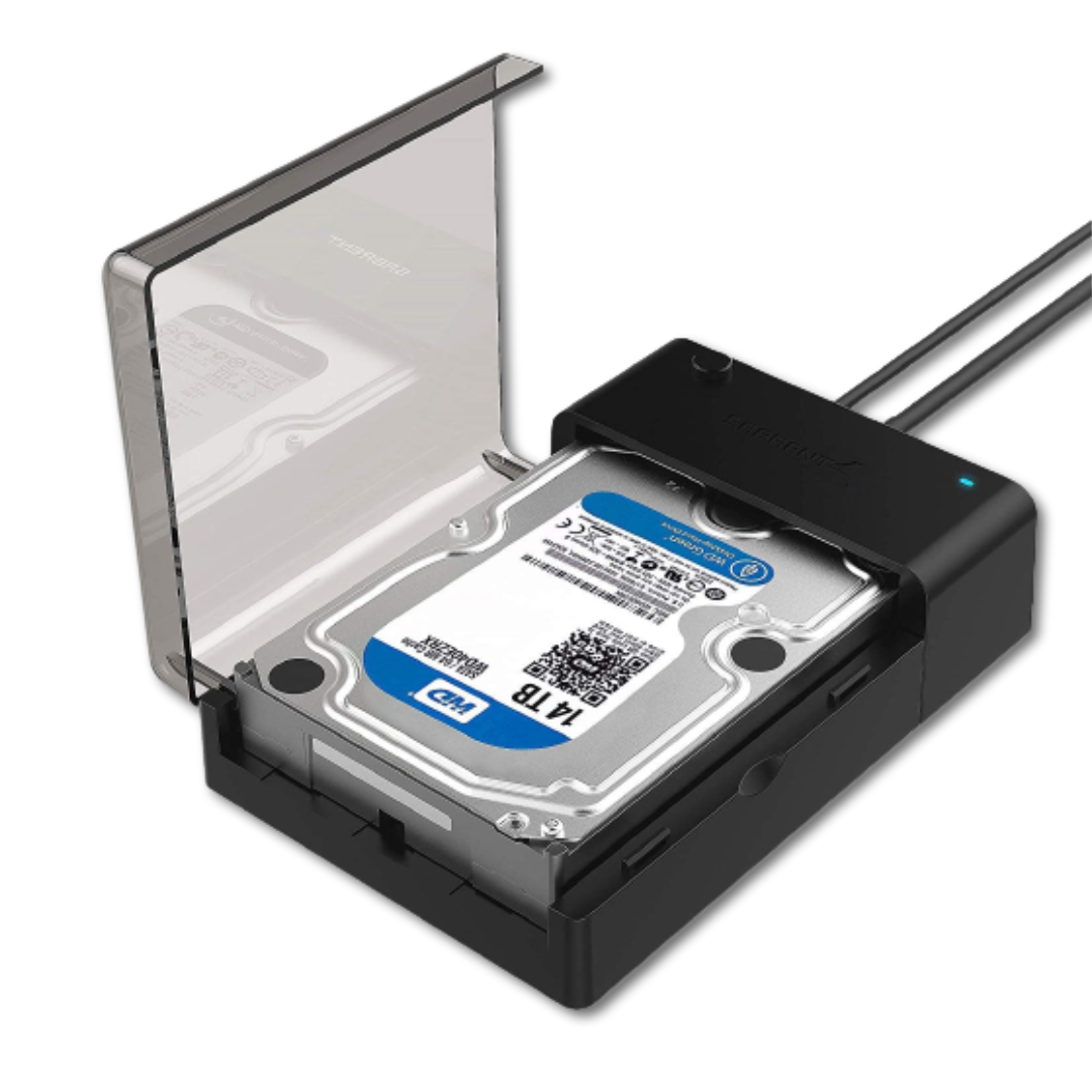sabrent usb-3 para dock de disco rígido externo sata