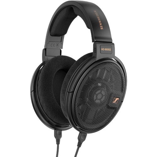 A render showing the Sennheiser HD 6602S headphones in black color.