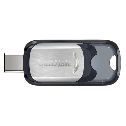 SanDisk Ultra USB Type-C on a transparent background