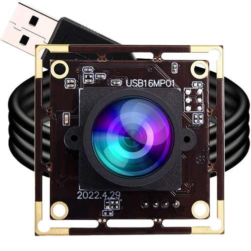 Módulo de cámara USB gran angular ELP para renderizado Raspberry Pi junto con cable USB