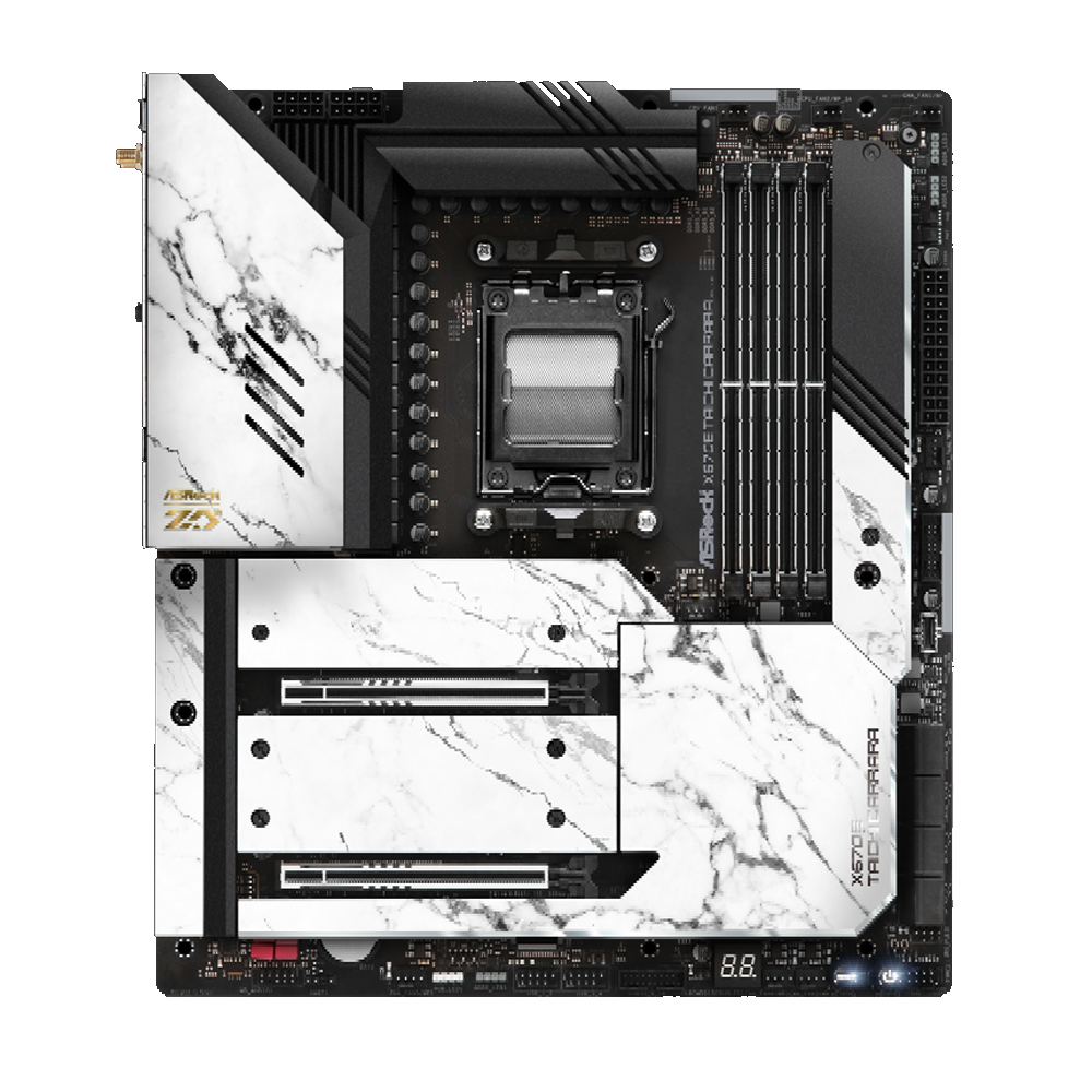 asrock_x670_taichi_carrara with transparent background 