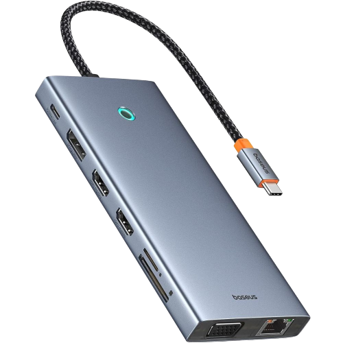 A render showing the Baseus 13-in-1 USB-C hub.