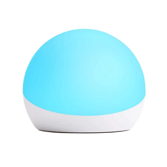 Image of the Echo-glow in white with blue light