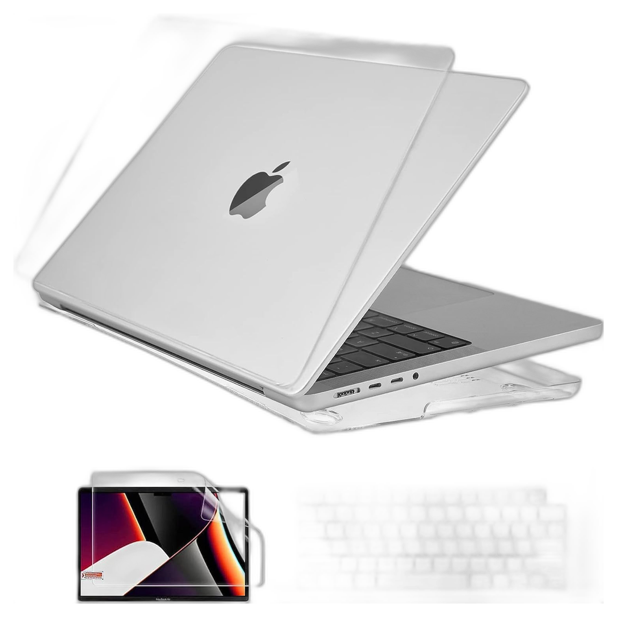 The EooCoo Clear Case for 14-inch MacBook Pro (M3, 2023)