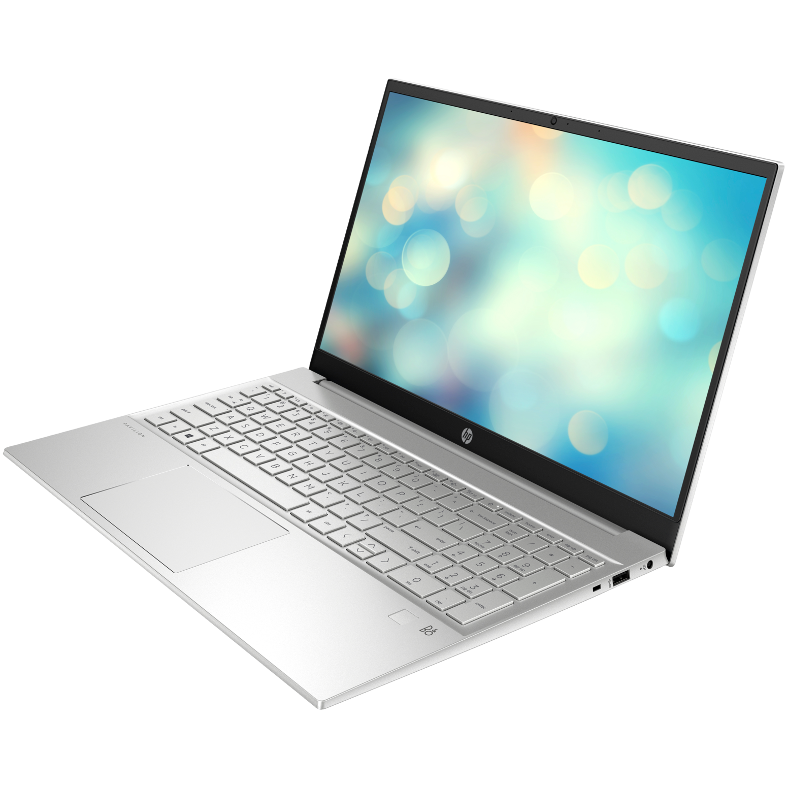 Angled front view of the HP Pavilion 15