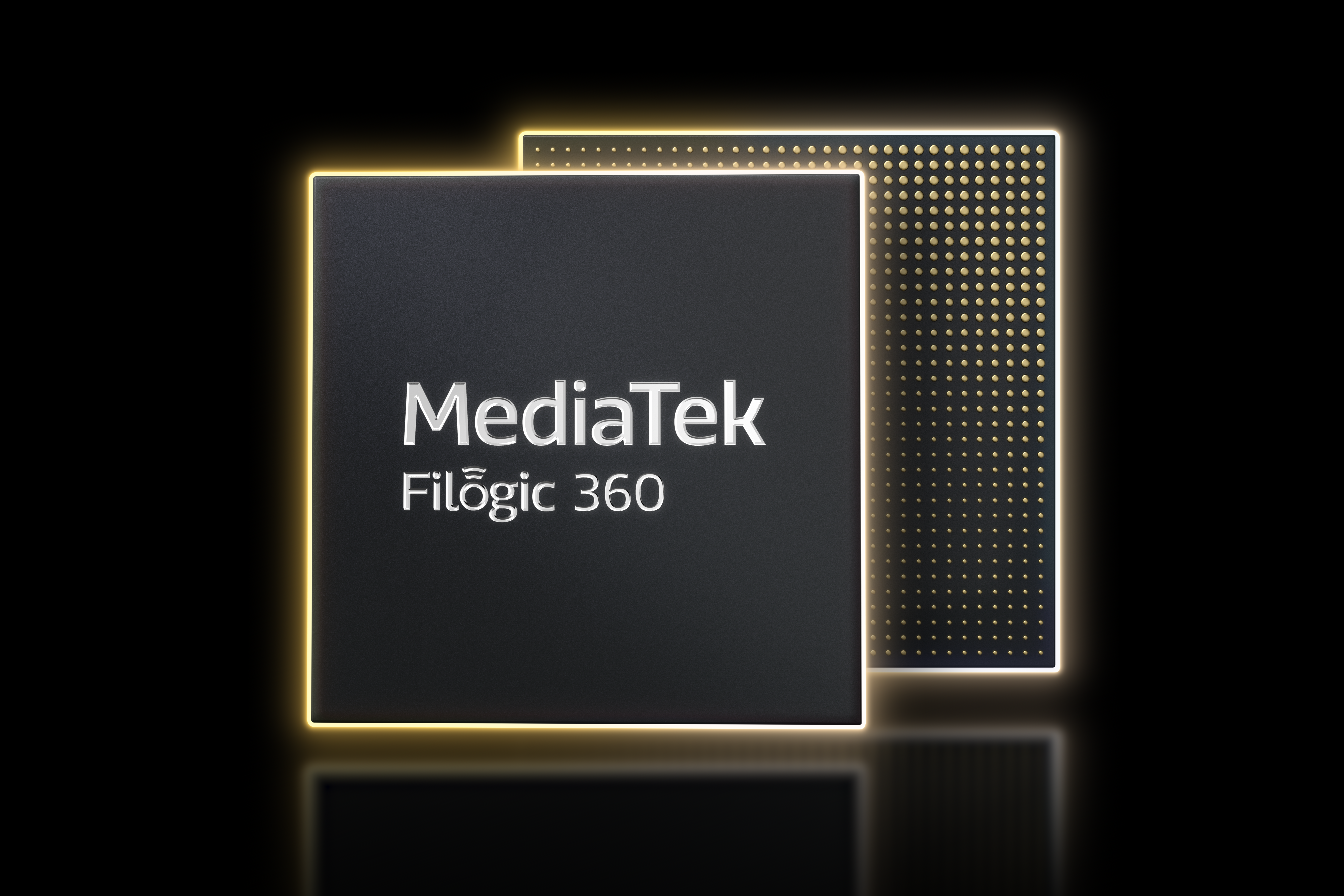 MediaTek Filogic 360 on a black background