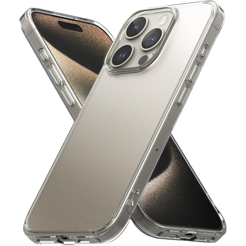 A render showing the Ringke Fusion case for iPhone 15 Pro.