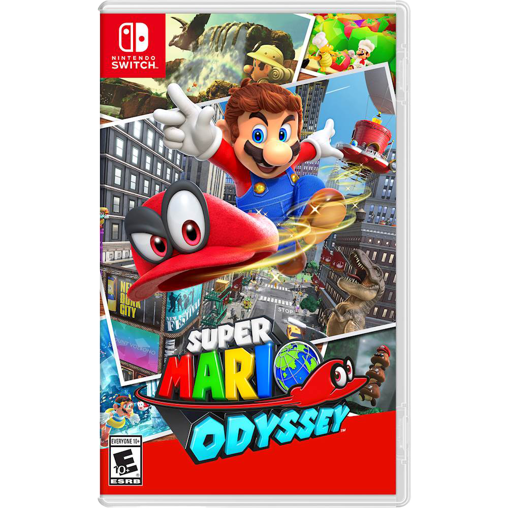 Portada de Super Mario Odyssey