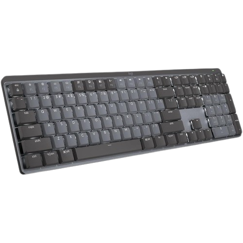 Representación del teclado mecánico inalámbrico Logitech MX