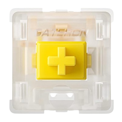 Gateron Milky Yellow Pro Pre-Lubed Linear Switches