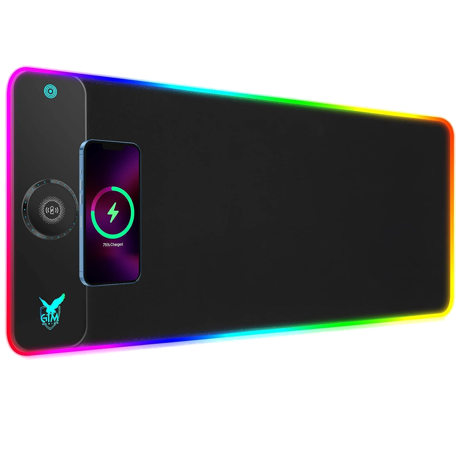 GIM Wireless Charging RGB Mousepad