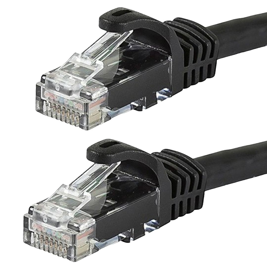 A PNG render of the Monoprice Cat6 Ethernet patch cable from Monoprice on a transparent background.