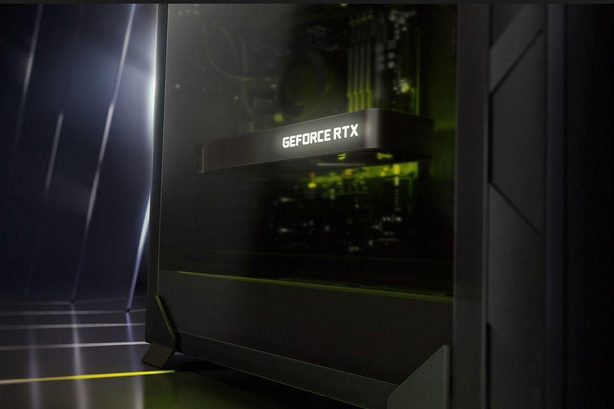 Nvidia GeForce RTX 3050 instalada en una PC de escritorio