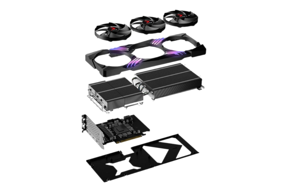 Solución de refrigeración para tarjetas gráficas PNY XLR8 4070 Ti