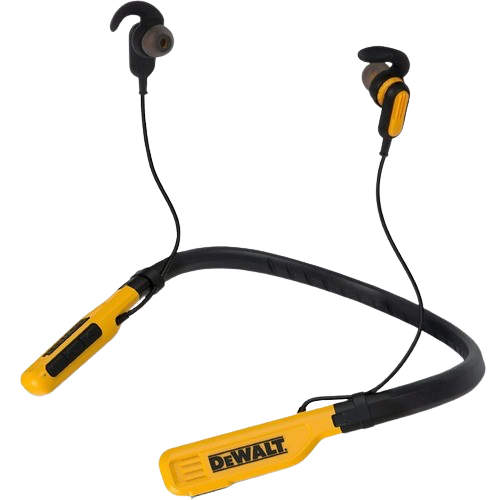 DEWALT Wireless Bluetooth Neckband Headphones