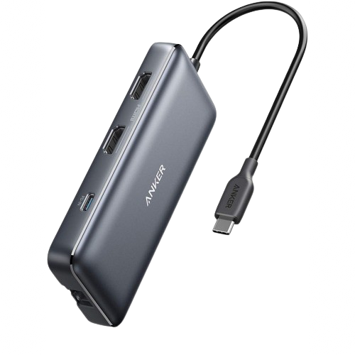 Representación del concentrador USB-C Anker 553