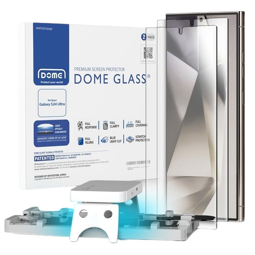 DOME GLASS Whitestone UV Screen Protector for S24 Ultra