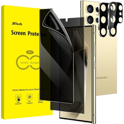 JETech Privacy Screen Protector (TPU Film) for S24 Ultra