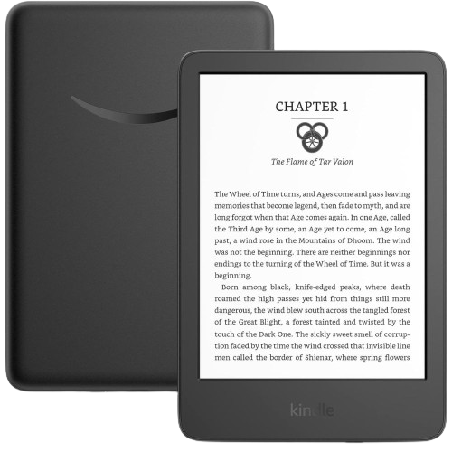 A render showing the Amazon Kindle 2022 model.