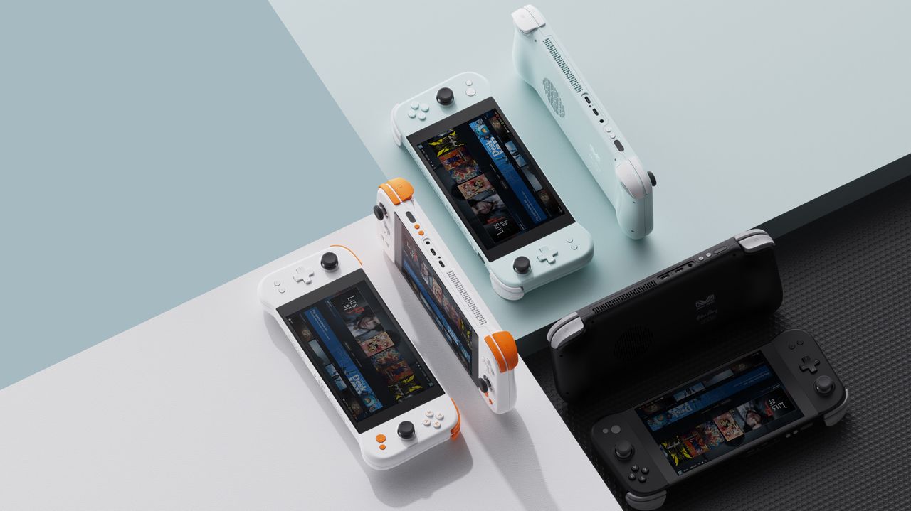 Different colored Ayaneo Next Lite handhelds