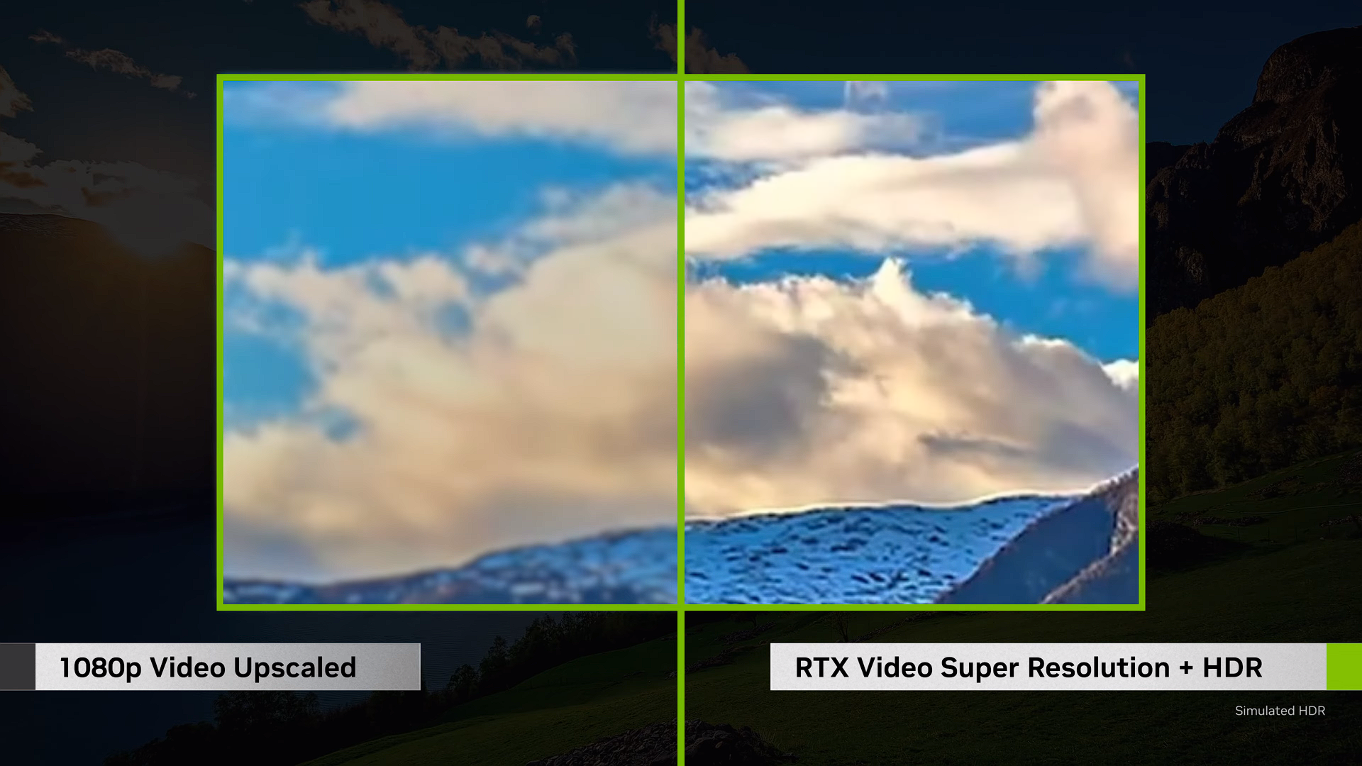 Un video de YouTube con Nvidia RTX Super Resolution y RTX HDR habilitados