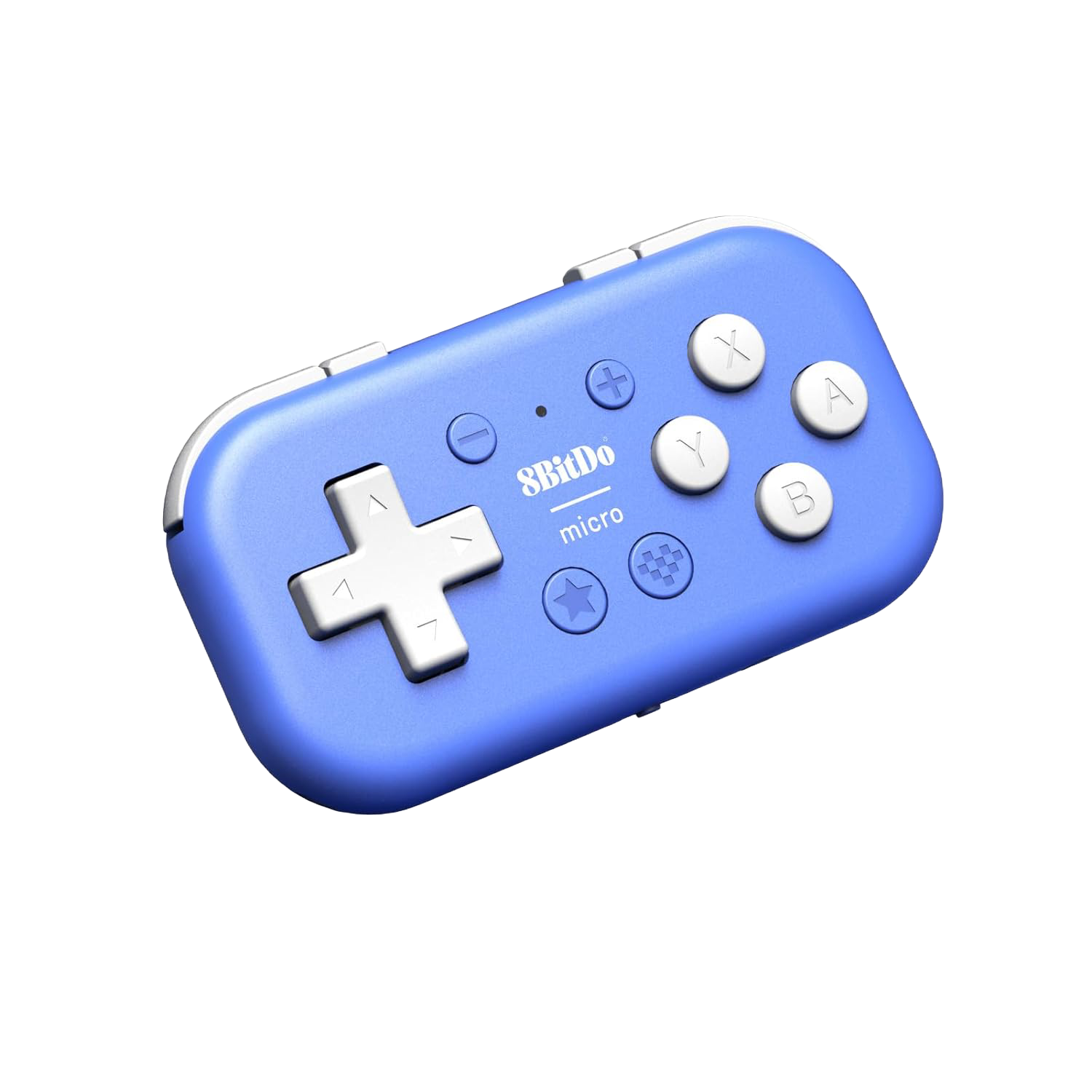 A PNG render of the 8BitDo Micro Bluetooth Controller on a transparent background.