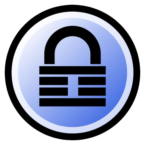 An image showing the logo of KeePass password manager.