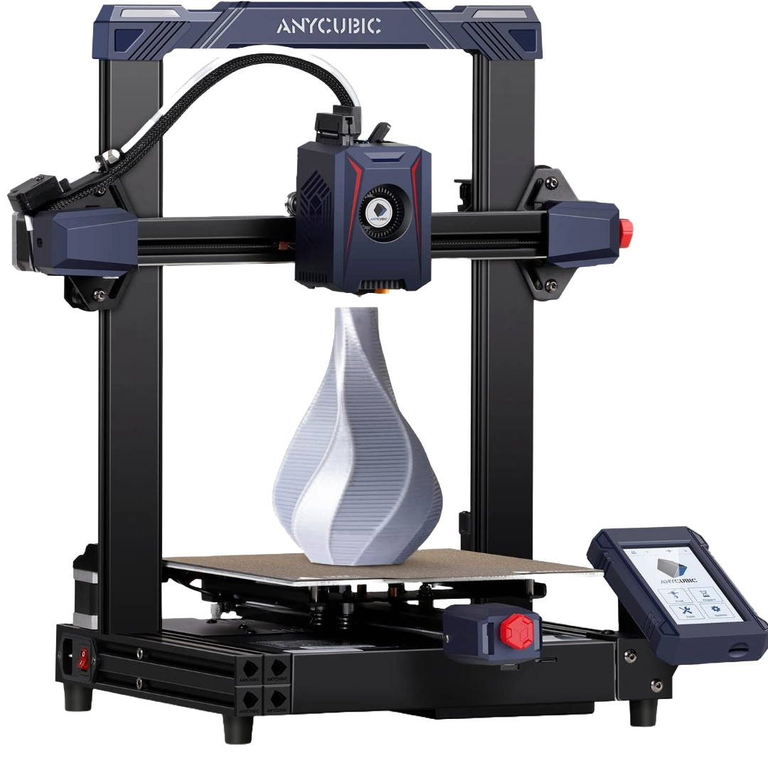 A render of the Anycubic Kobra 2 3D printer on a transparent background