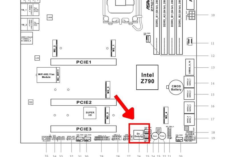 The most commonly seen debug error codes on ASRock motherboards, and ...