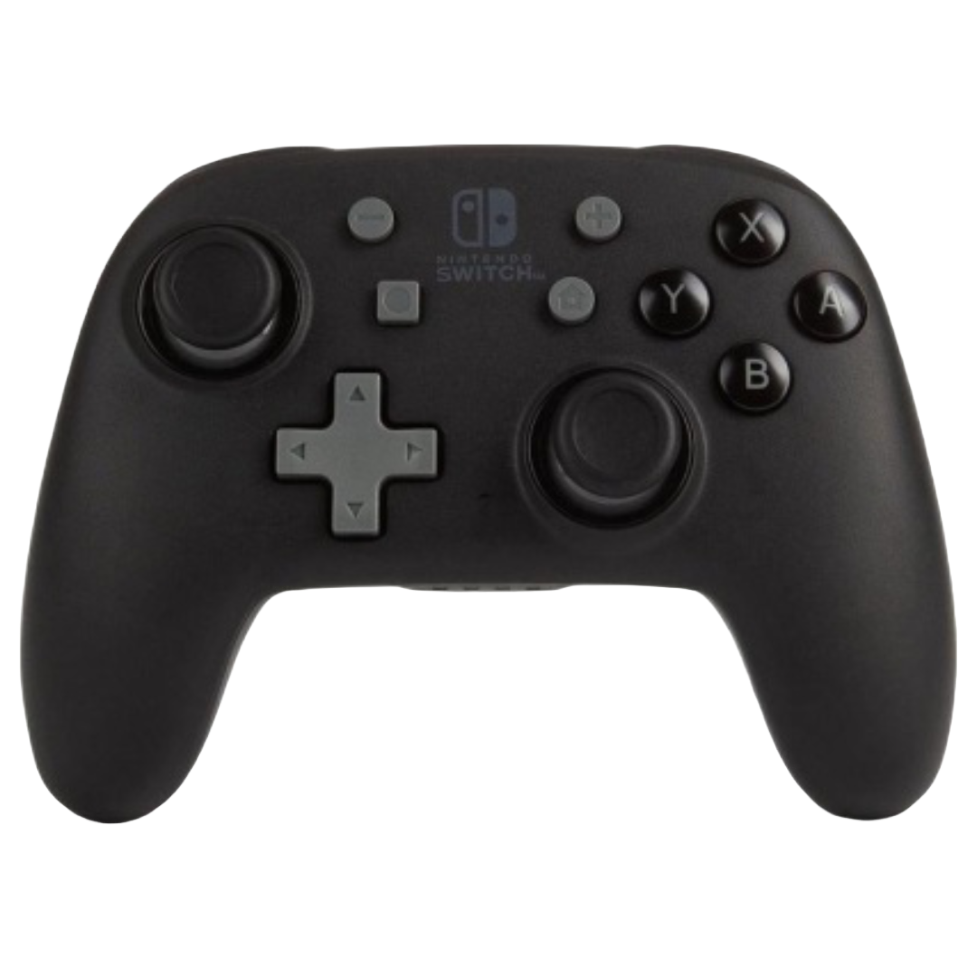 A PNG render of the PowerA Enhanced Switch Wireless Controller on a transparent background.