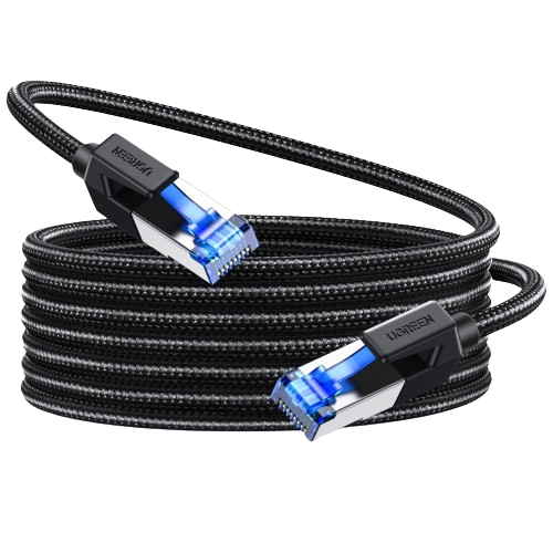 UGREEN Cat 8 Ethernet cable braided 40Gbps 25 foot