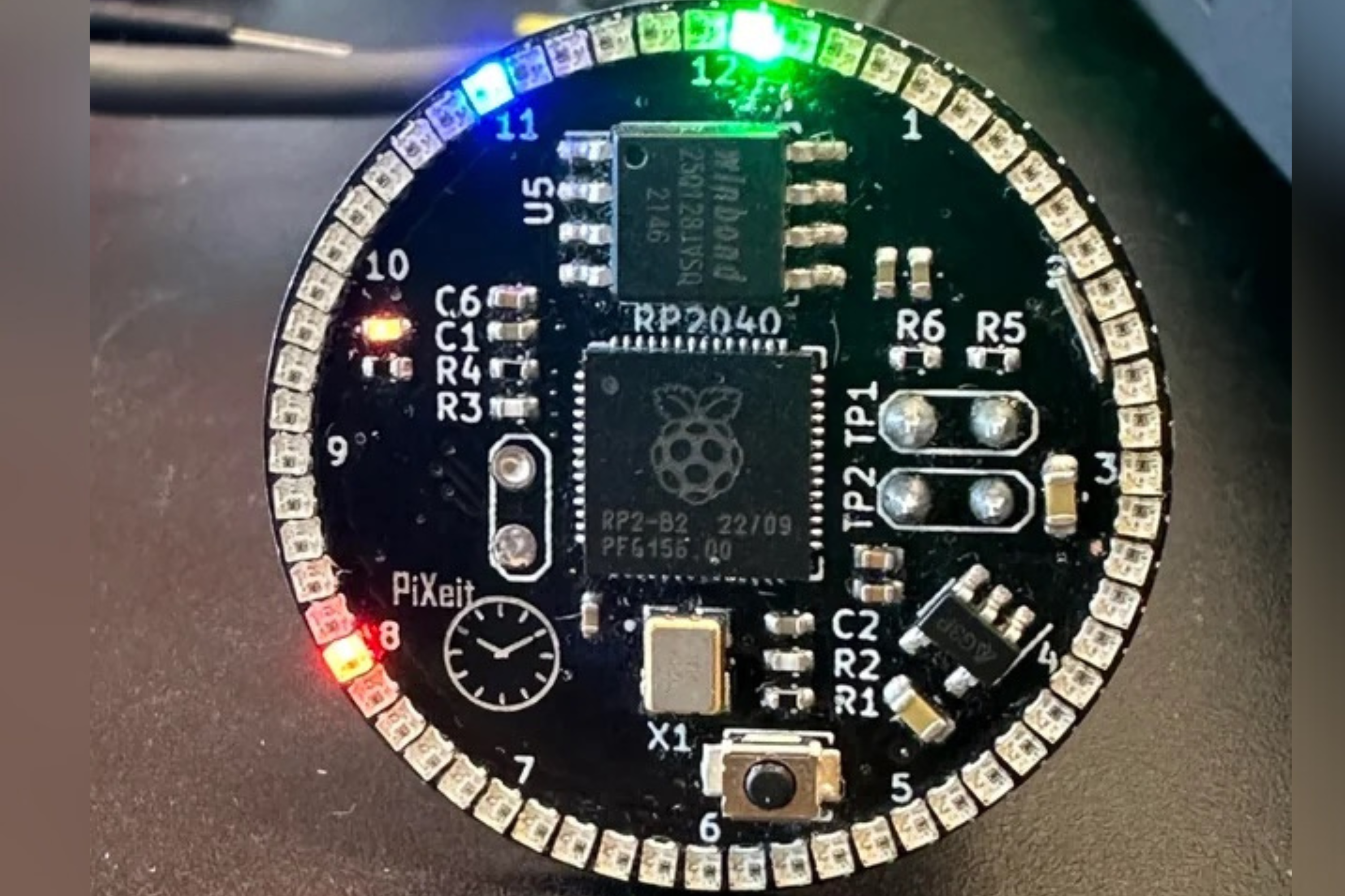 This awesome watch uses LEDs to tell time and is powered by a Raspberry Pi