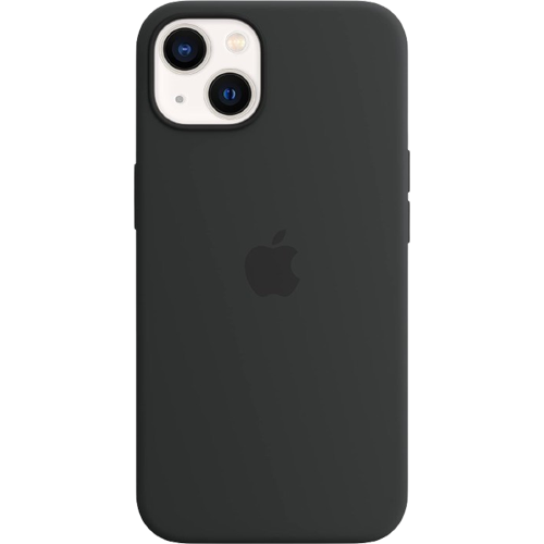 Apple iPhone 13 Silicone case Midnight black