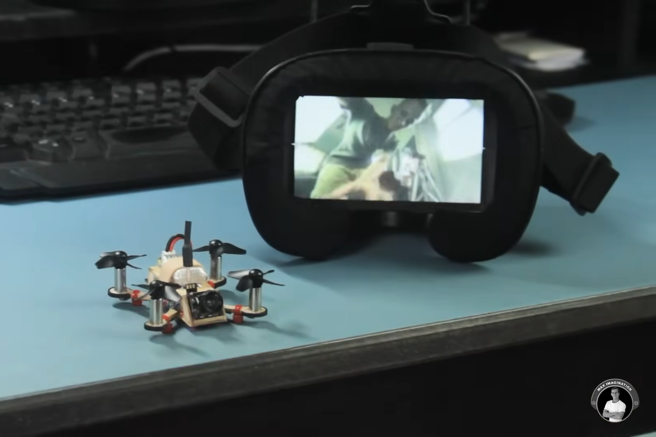 Someone made their own drone with an Arduino Pro Mini, complete with its own tiny camera
