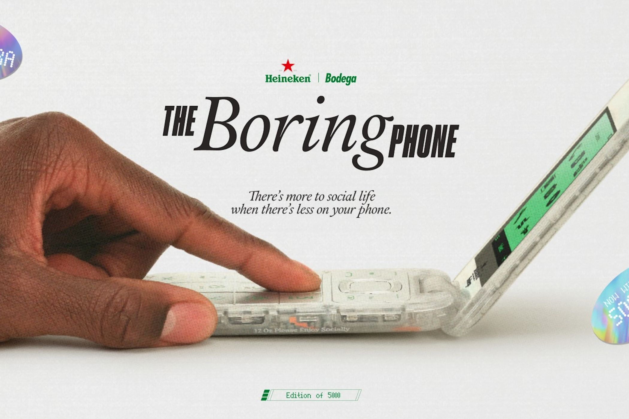 Heineken enters the smartphone world with a phone that's boring for all the right reasons