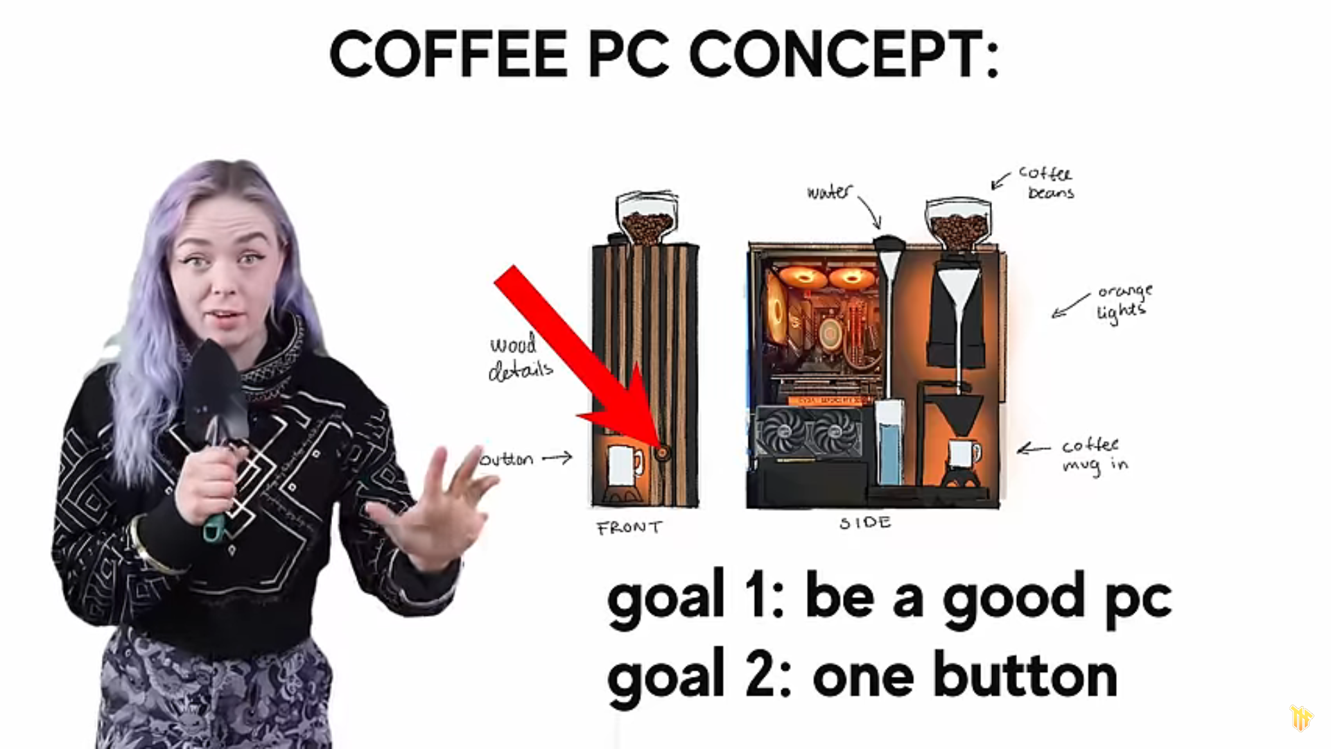 Someone crammed a coffee machine into their PC case, and it works  surprisingly well