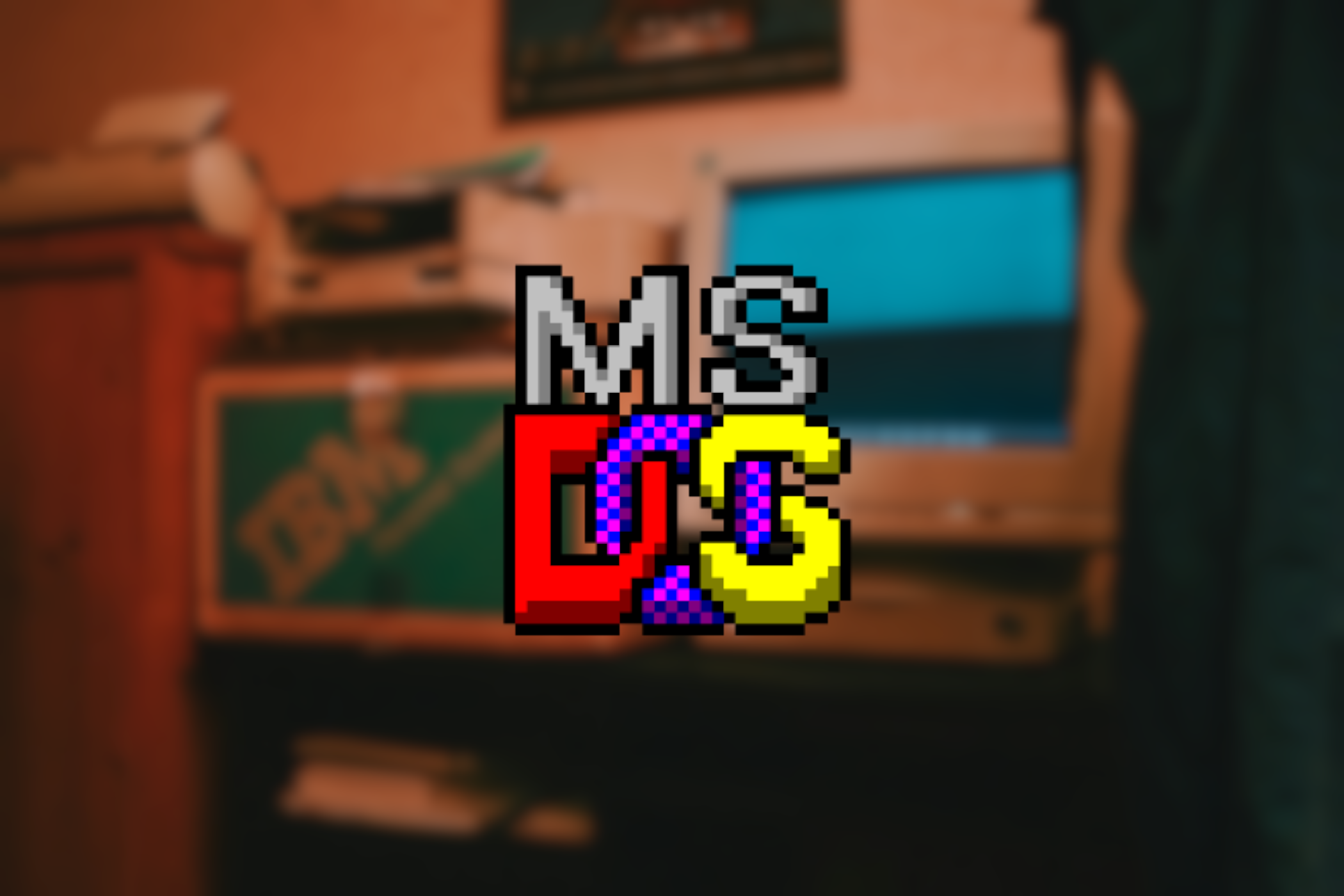 The MS-DOS logo
