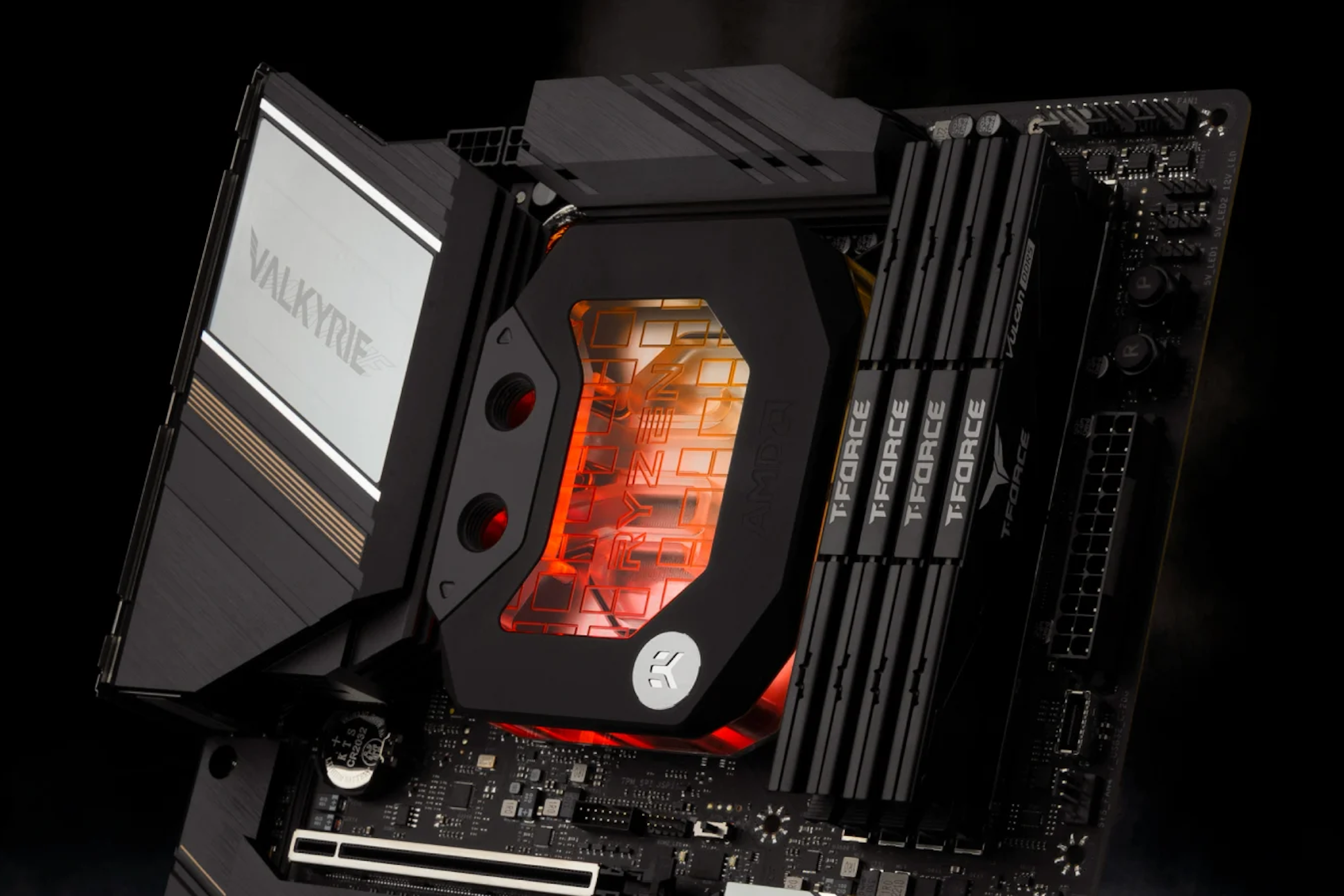 This awesome Ryzen water block looks cool and stays cool at the same time